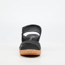 Butterfly Feet Cathy 2 Wedge - Black footwear Butterfly Feet