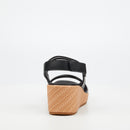 Butterfly Feet Cathy 2 Wedge - Black footwear Butterfly Feet