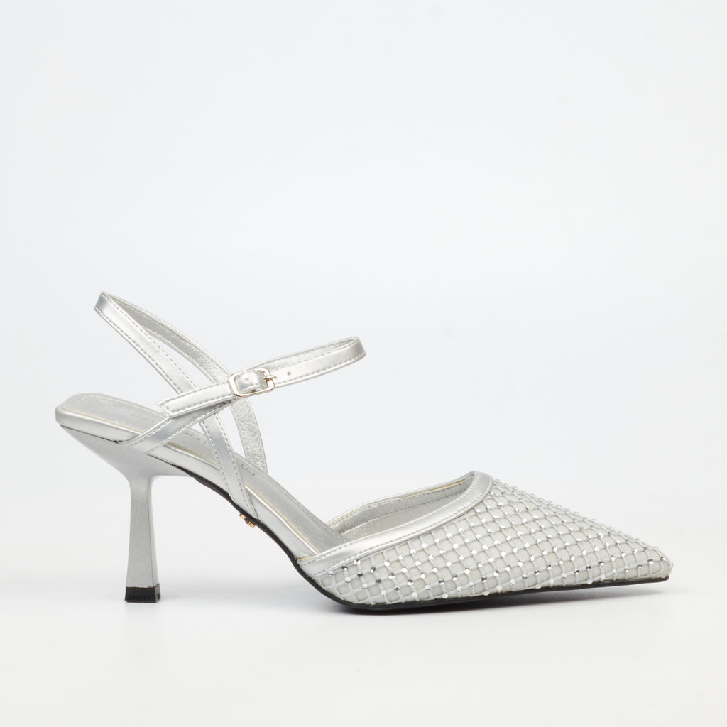 Butterfly Feet Catrina 1 Heel - Silver
