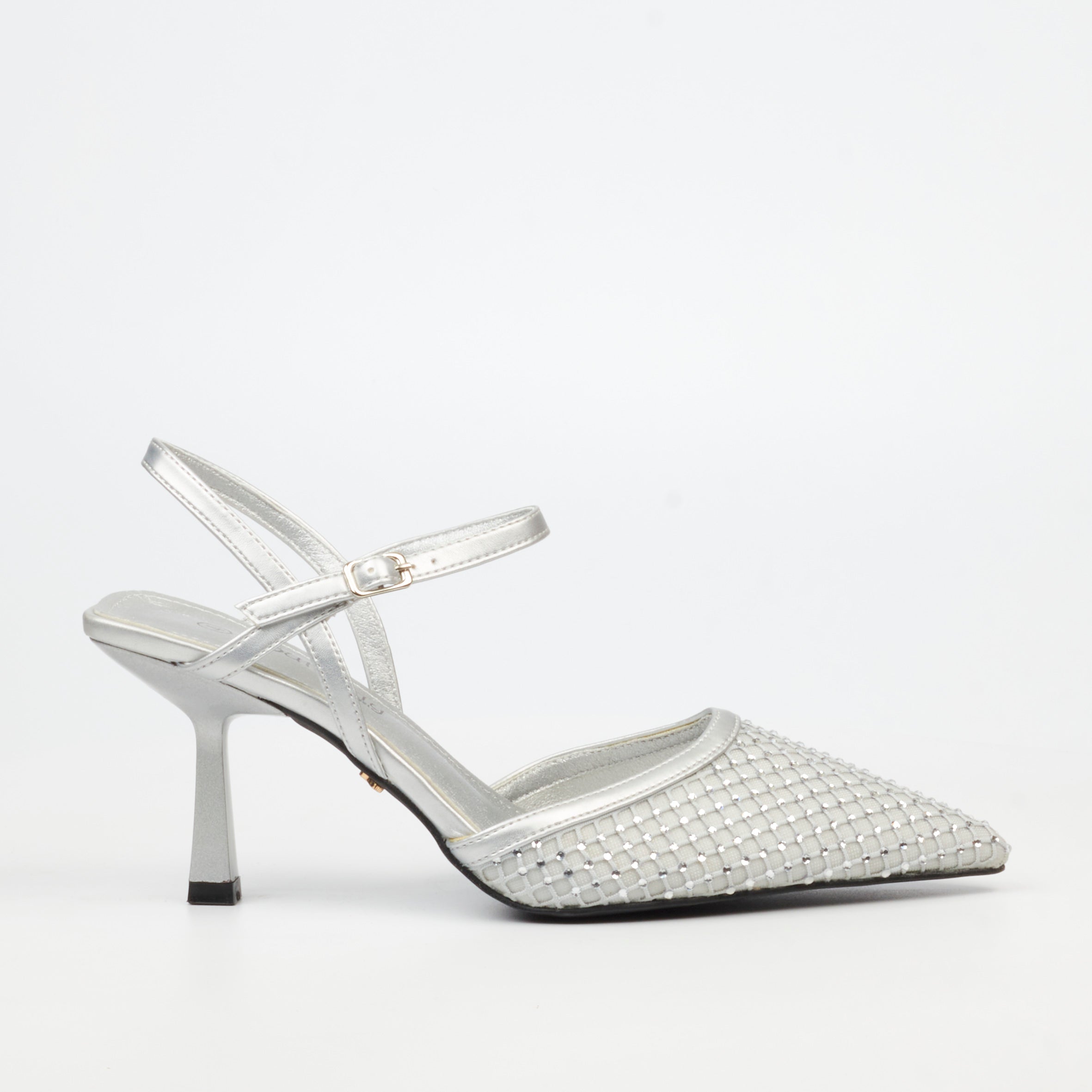 Butterfly Feet Catrina 1 Heel - Silver footwear Butterfly Feet