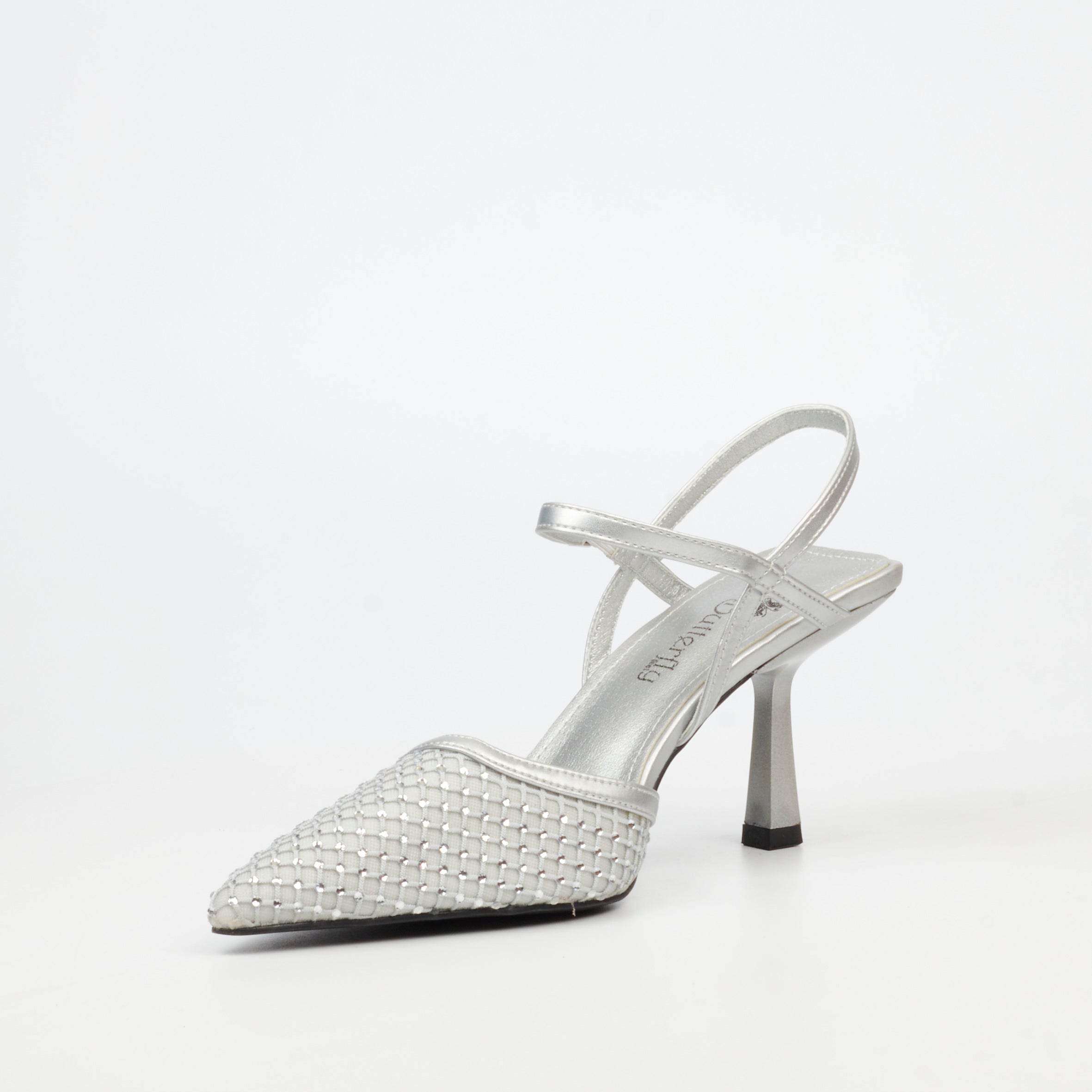 Butterfly Feet Catrina 1 Heel - Silver footwear Butterfly Feet