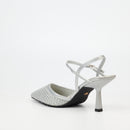 Butterfly Feet Catrina 1 Heel - Silver