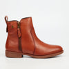Nicci Tyler Cecilia 1 Genuine Smooth Leather Ankle Boot - Tan footwear Nicci Tyler