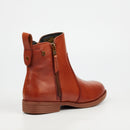 Nicci Tyler Cecilia 1 Genuine Smooth Leather Ankle Boot - Tan footwear Nicci Tyler