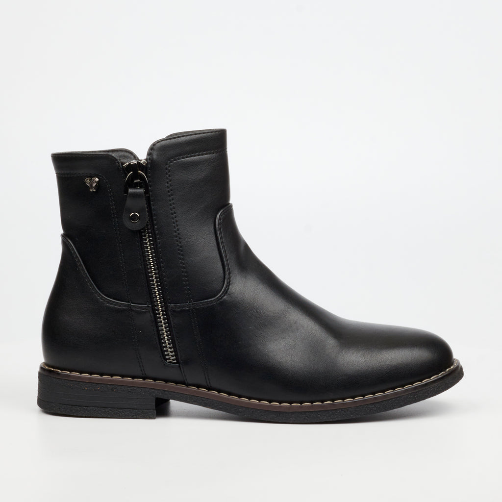 Butterfly Feet Celeste 8 Ankle Boot - Black footwear Butterfly Feet