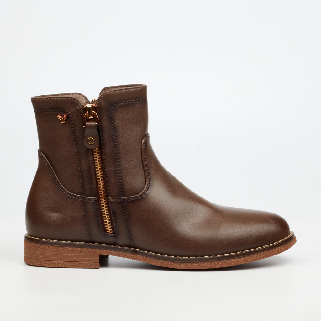 Butterfly Feet Celeste 8 Ankle Boot - Chocolate footwear Butterfly Feet