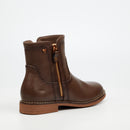 Butterfly Feet Celeste 8 Ankle Boot - Chocolate footwear Butterfly Feet