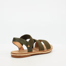 Butterfly Feet Celia 6 Flat Sandal - Olive footwear Butterfly Feet