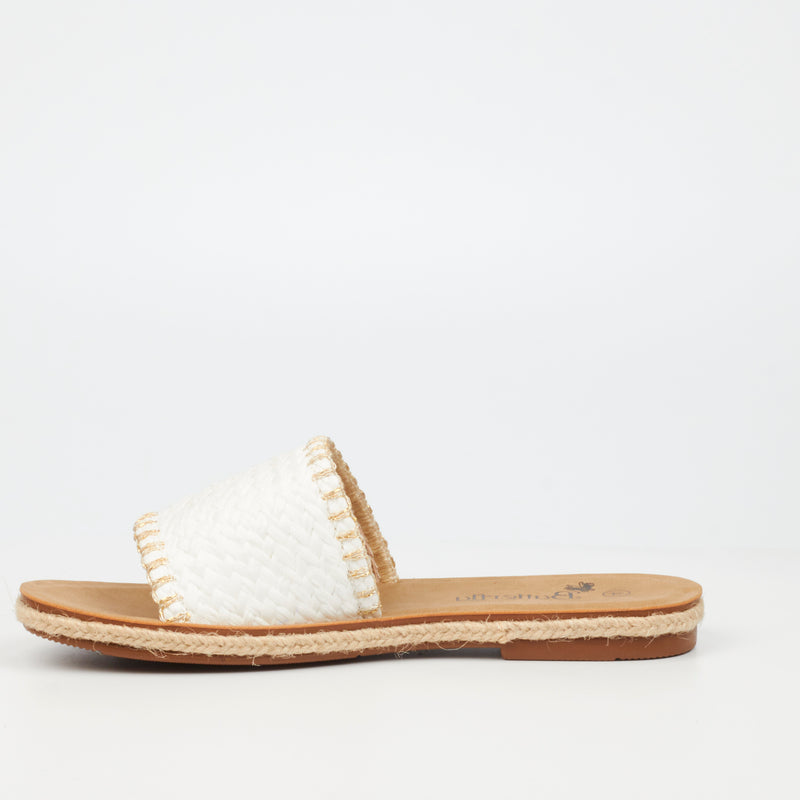 Butterfly Feet Celia 7 Sandal - White