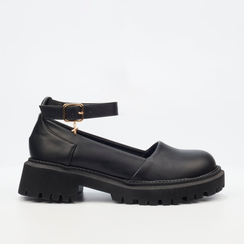 Rock & Co Chainz 10 Casual Shoe - Black footwear Rocknco   