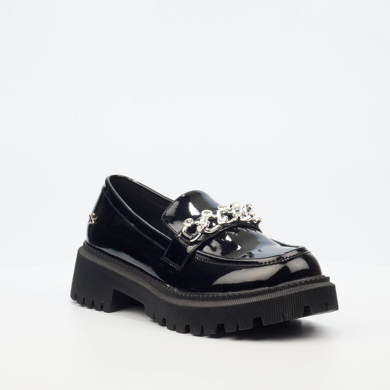 Rock & Co Chainz 1 Casual Shoe - Black footwear Rocknco   