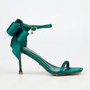 MIss Black Chanel 1 Heel - Green footwear Miss Black