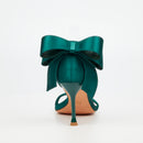 MIss Black Chanel 1 Heel - Green footwear Miss Black