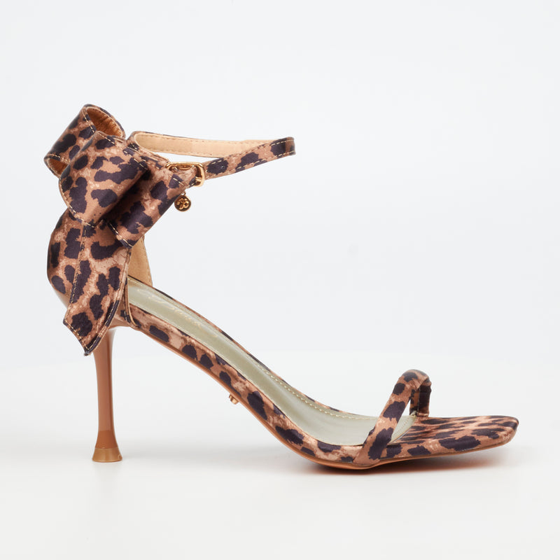 MIss Black Chanel 1 Heel - Leopard footwear Miss Black