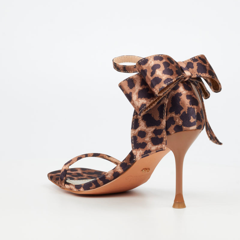 MIss Black Chanel 1 Heel - Leopard footwear Miss Black