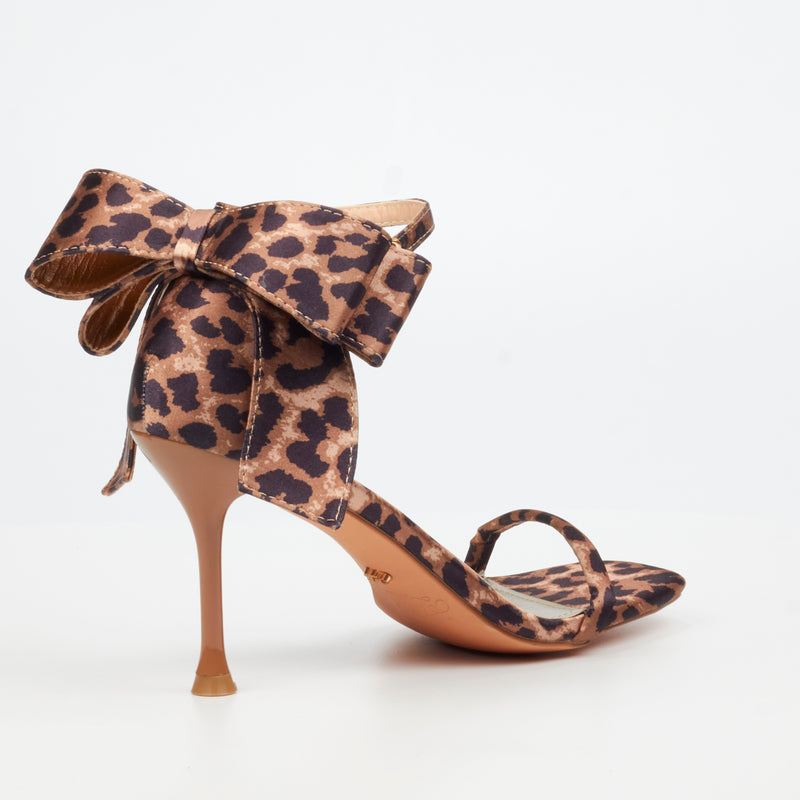 MIss Black Chanel 1 Heel - Leopard footwear Miss Black