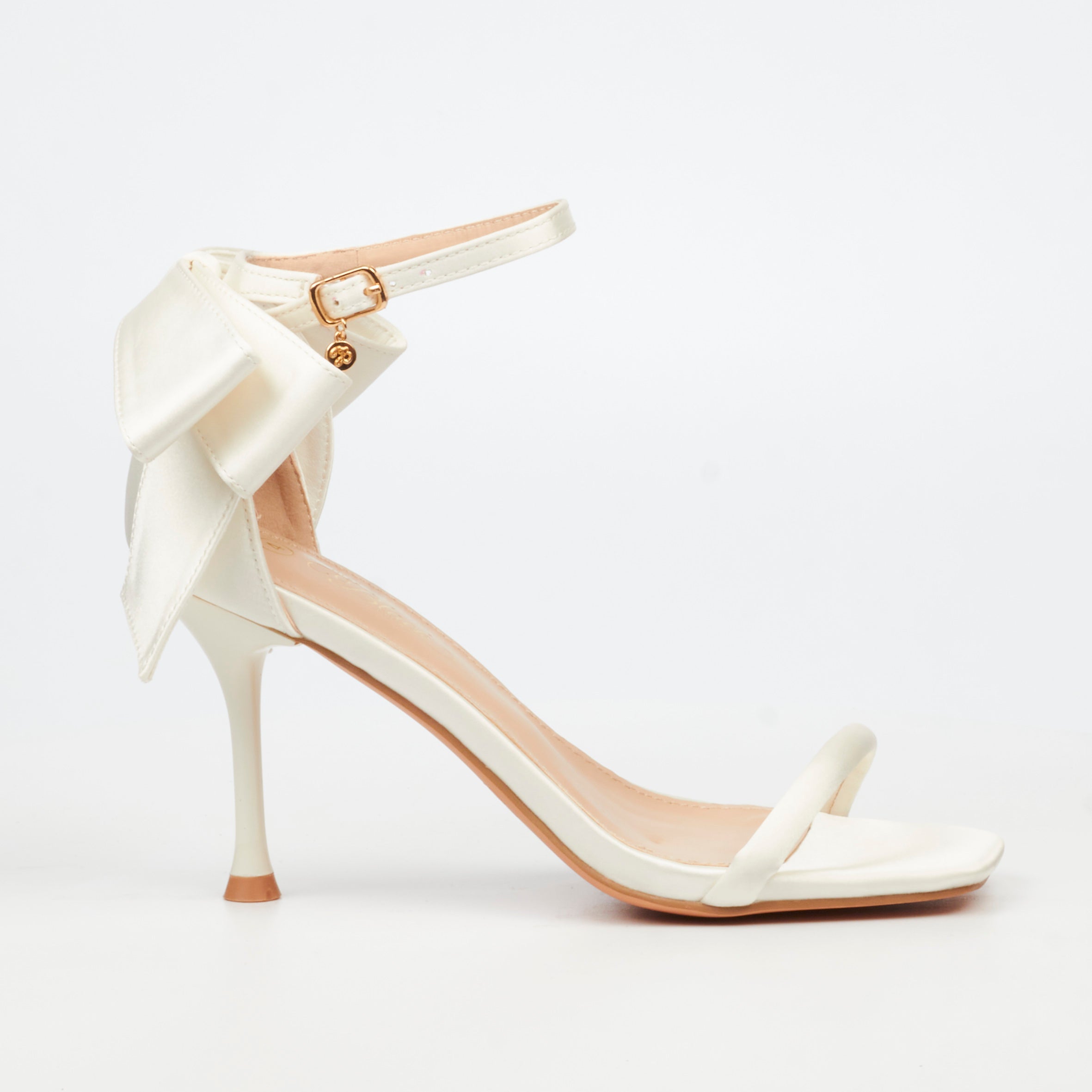 Miss Black Chanel 1 Heel - White footwear Miss Black