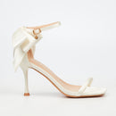 Miss Black Chanel 1 Heel - White