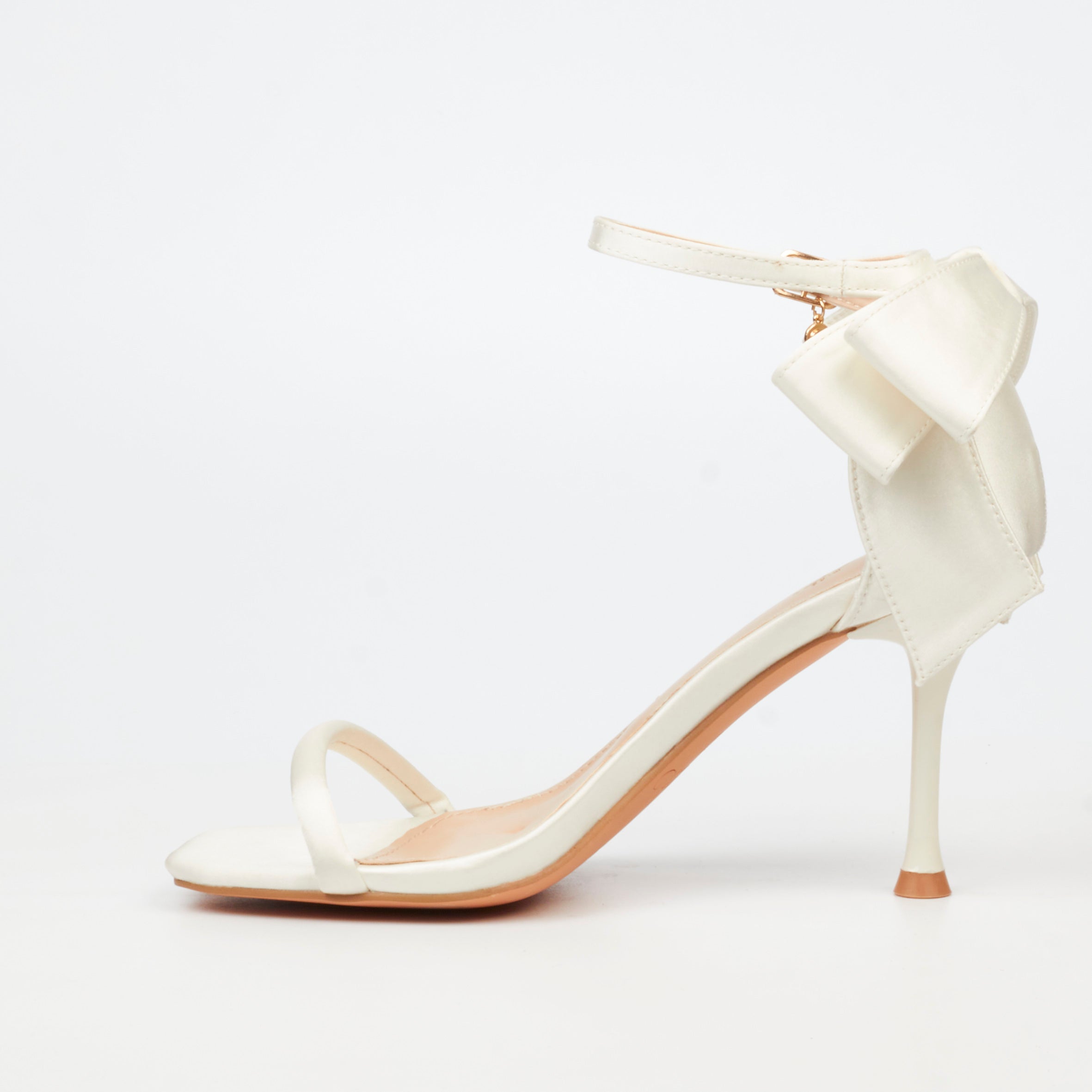 Miss Black Chanel 1 Heel - White footwear Miss Black