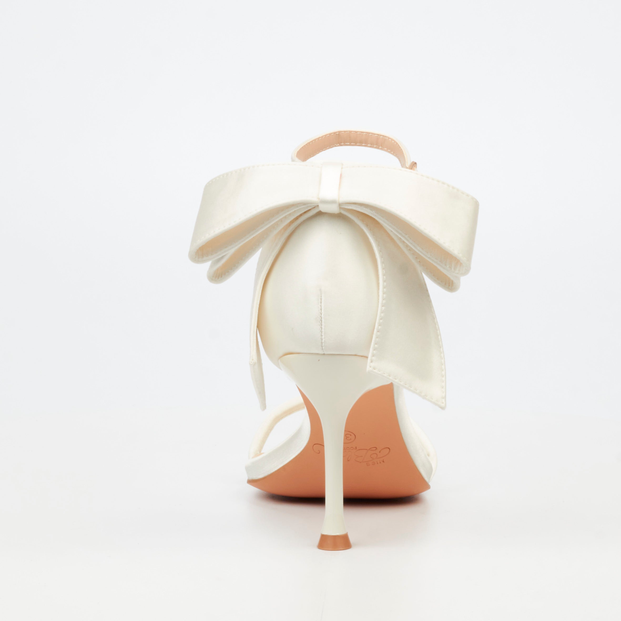 Miss Black Chanel 1 Heel - White footwear Miss Black
