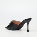 Miss Black Chanel 3 Heel - Black footwear Miss Black