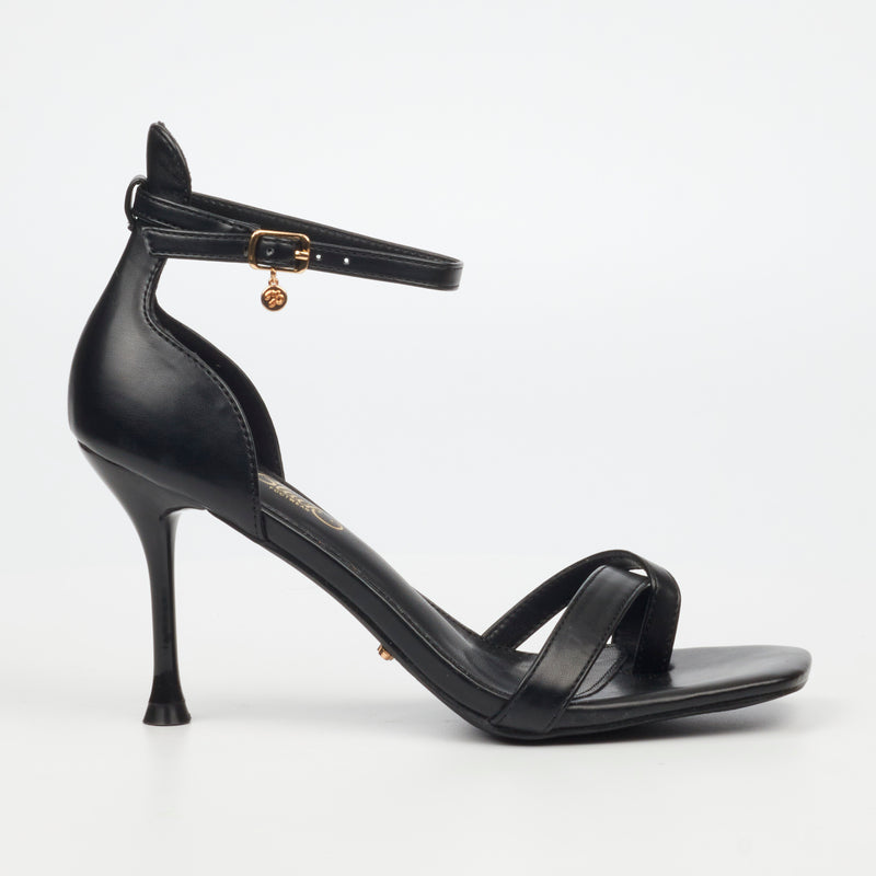 Miss Black Chanel 4 Heel - Black