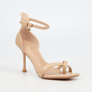 Miss Black Chanel 4 Heel - Nude footwear Miss Black