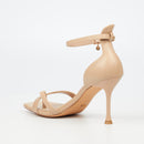 Miss Black Chanel 4 Heel - Nude footwear Miss Black