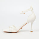 Miss Black Chanel 4 Heel - White footwear Miss Black