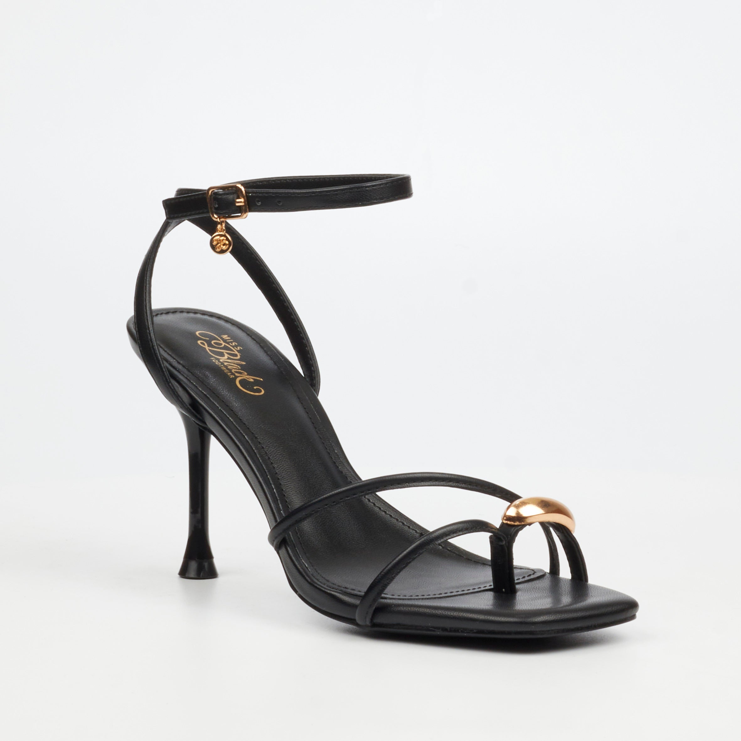Miss Black Chanel 6 Heel - Black