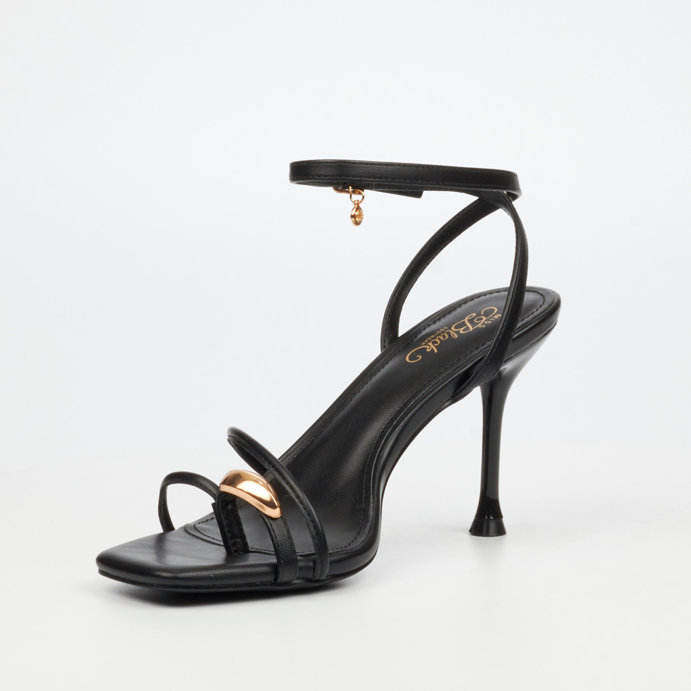 Miss Black Chanel 6 Heel - Black