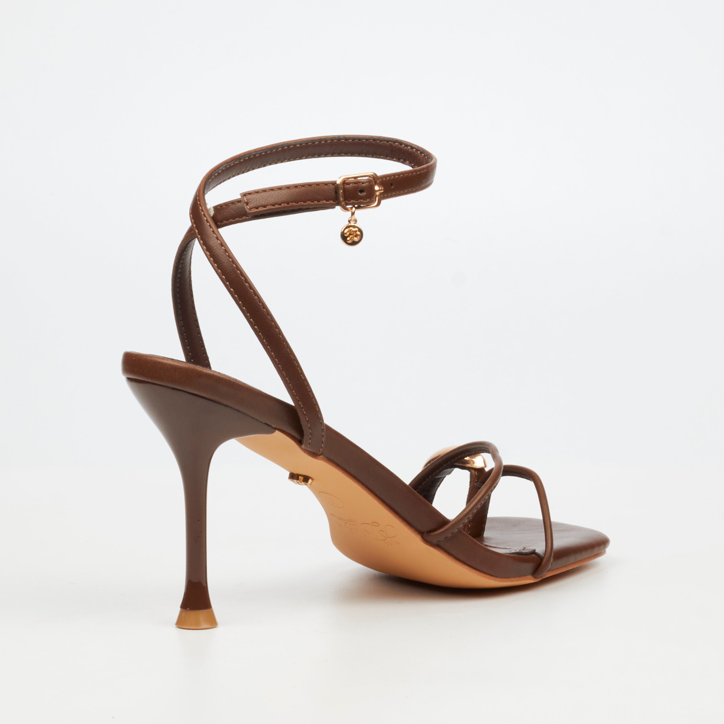 Miss Black Chanel 6 Heel - Chocolate