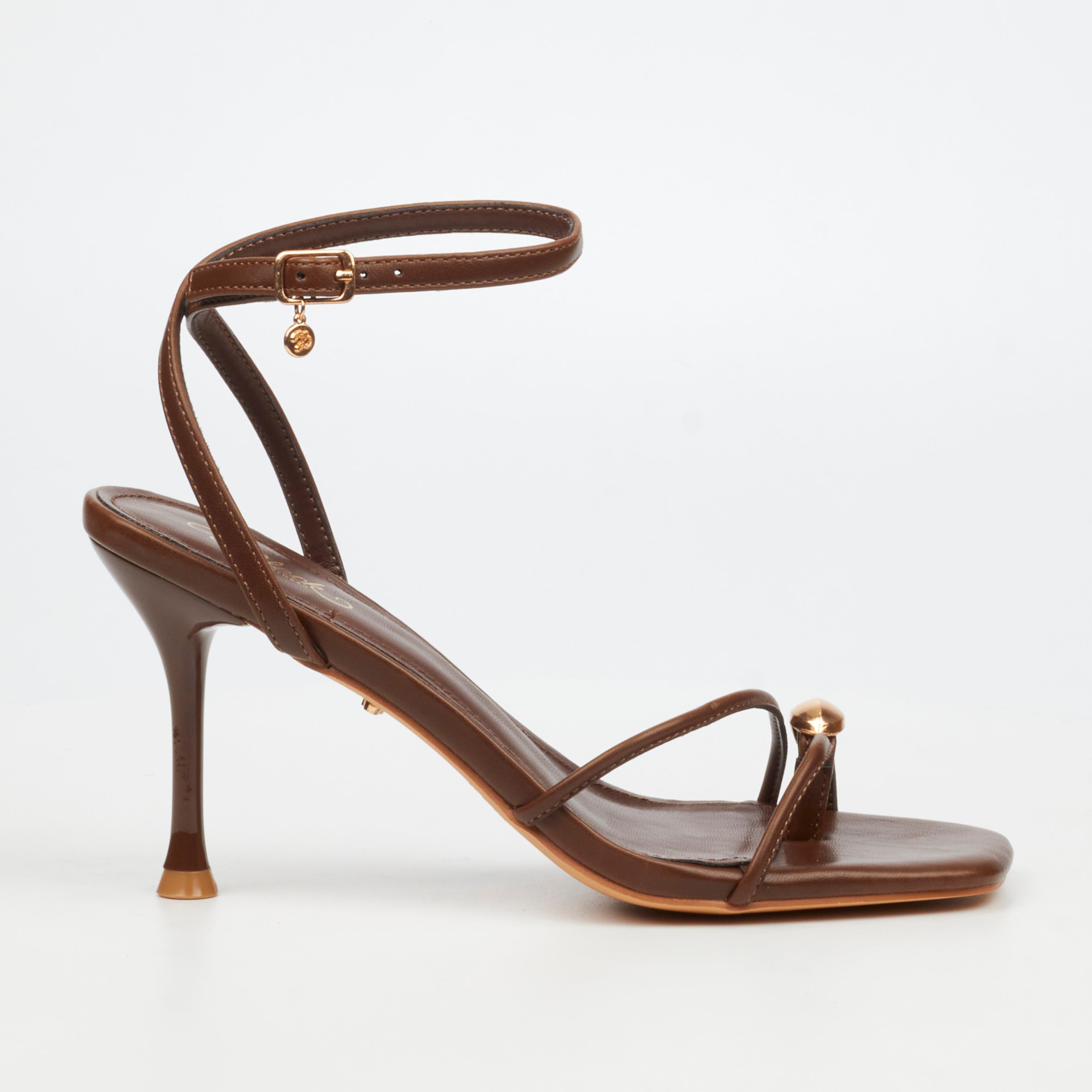 Miss Black Chanel 6 Heel - Chocolate