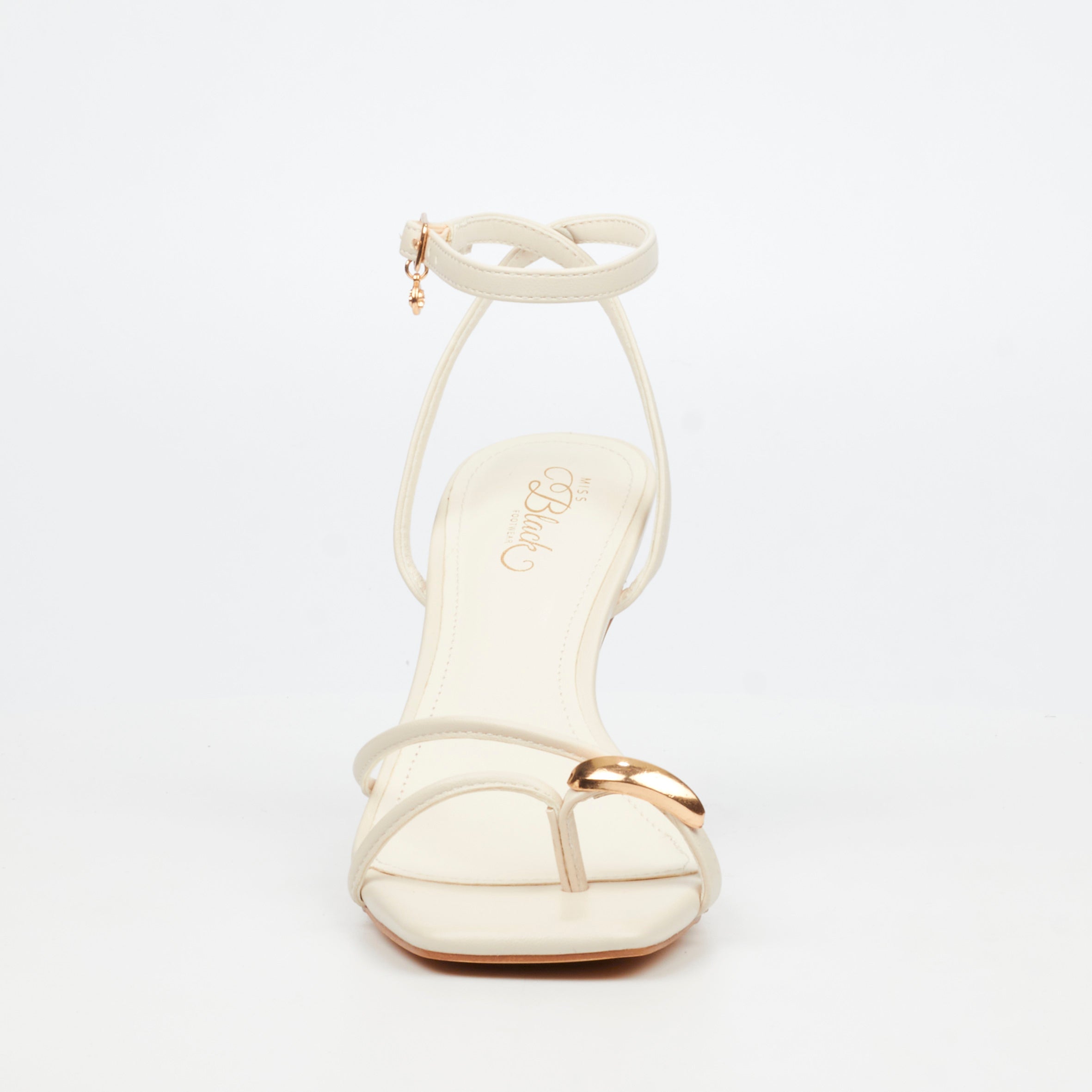 Miss Black Chanel 6 Heel - Ivory