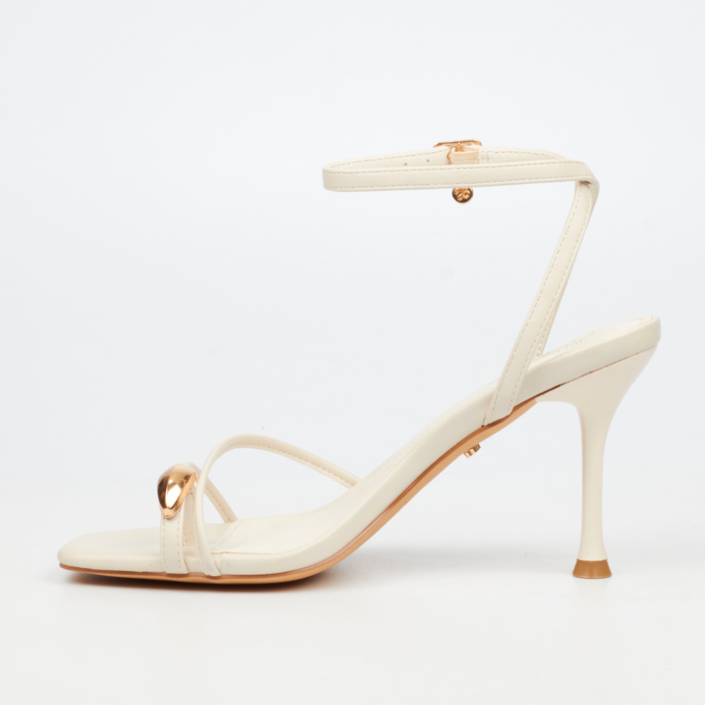 Miss Black Chanel 6 Heel - Ivory