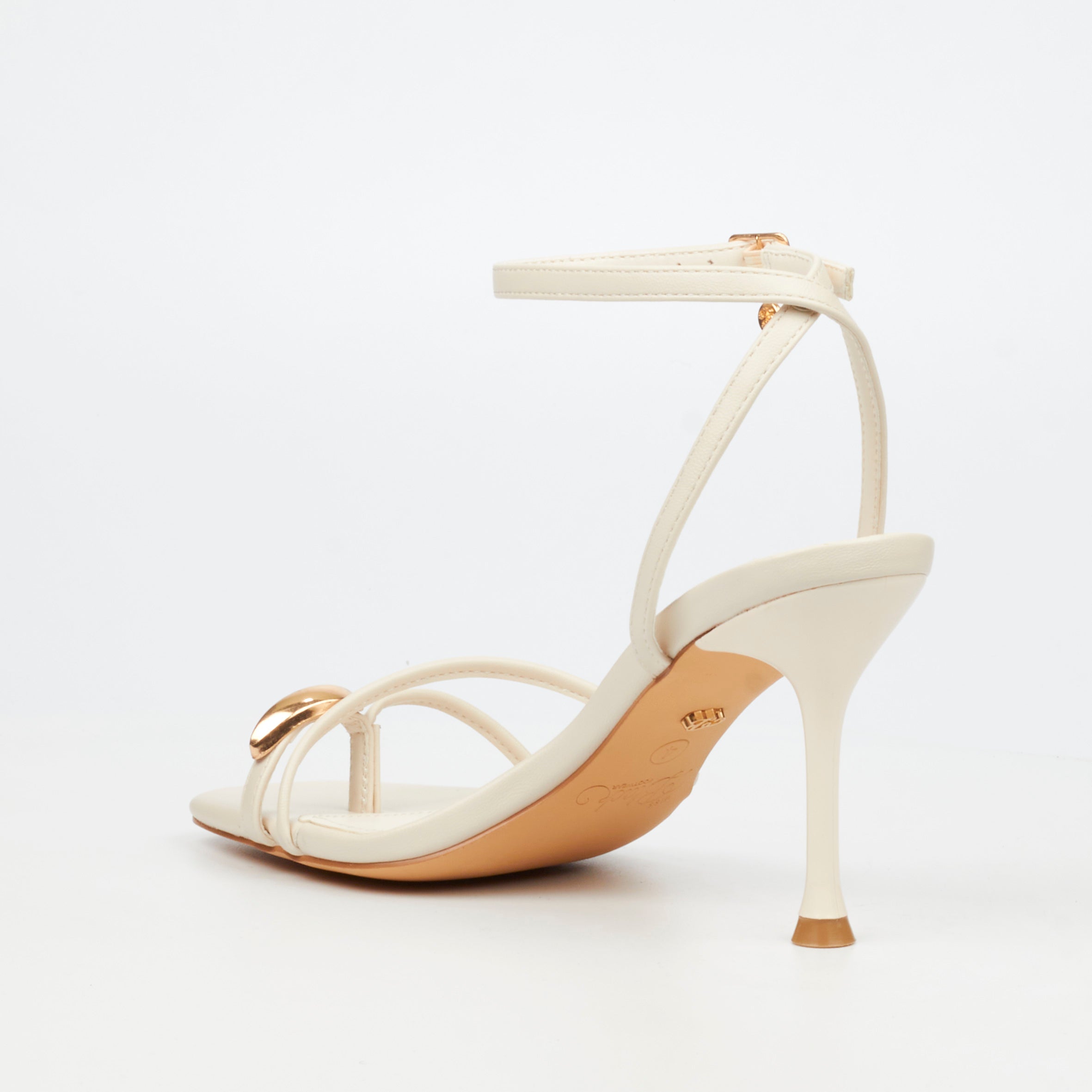 Miss Black Chanel 6 Heel - Ivory