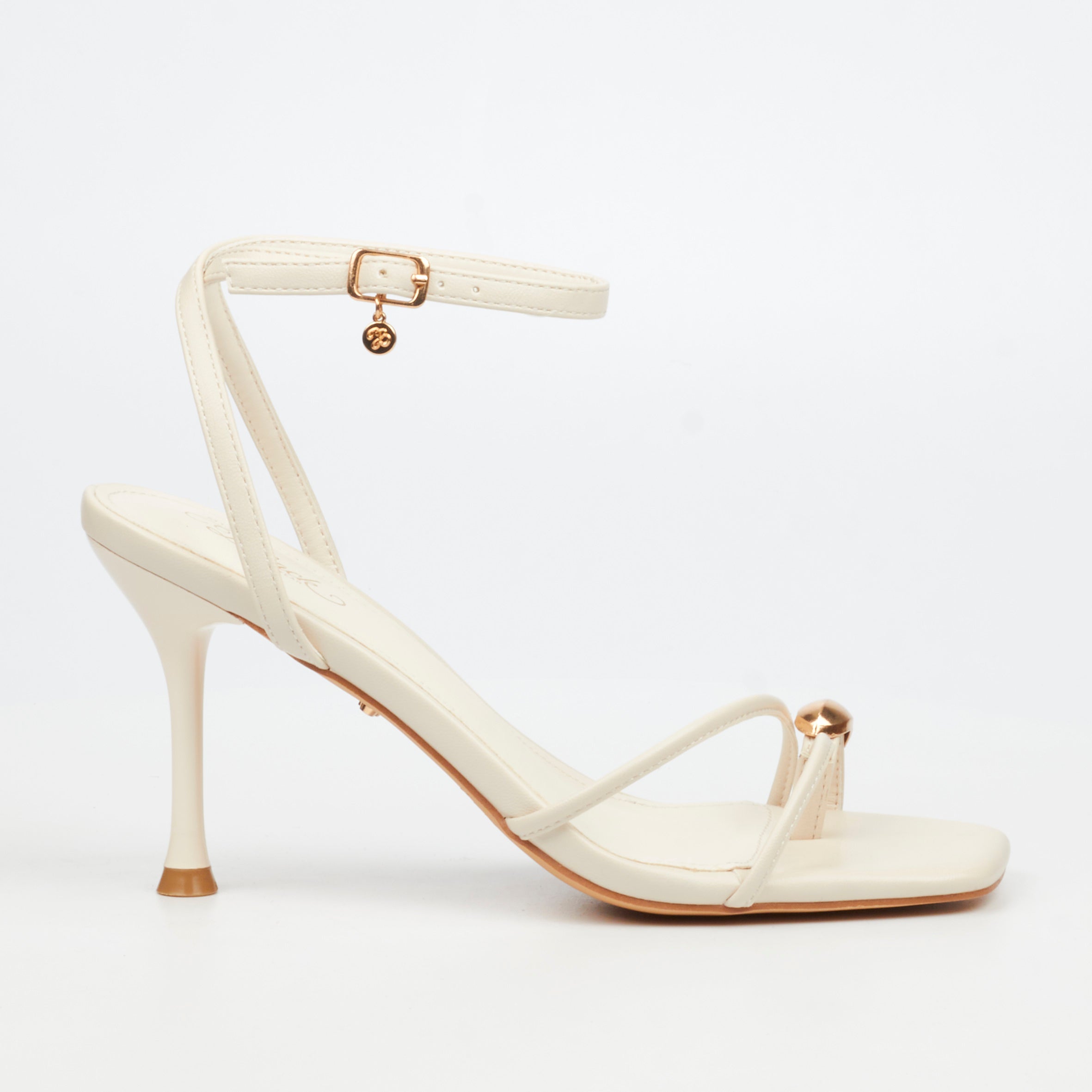 Miss Black Chanel 6 Heel - Ivory