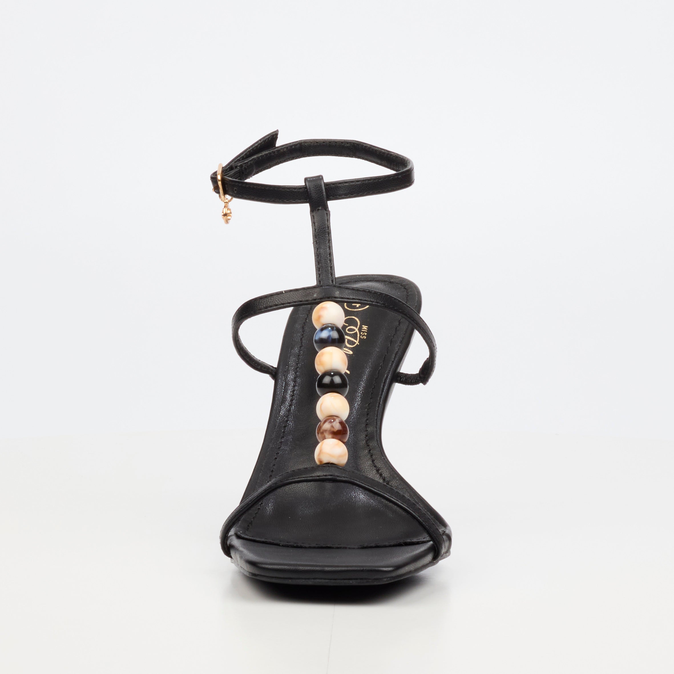 Miss Black Chanel 7 Heel - Black
