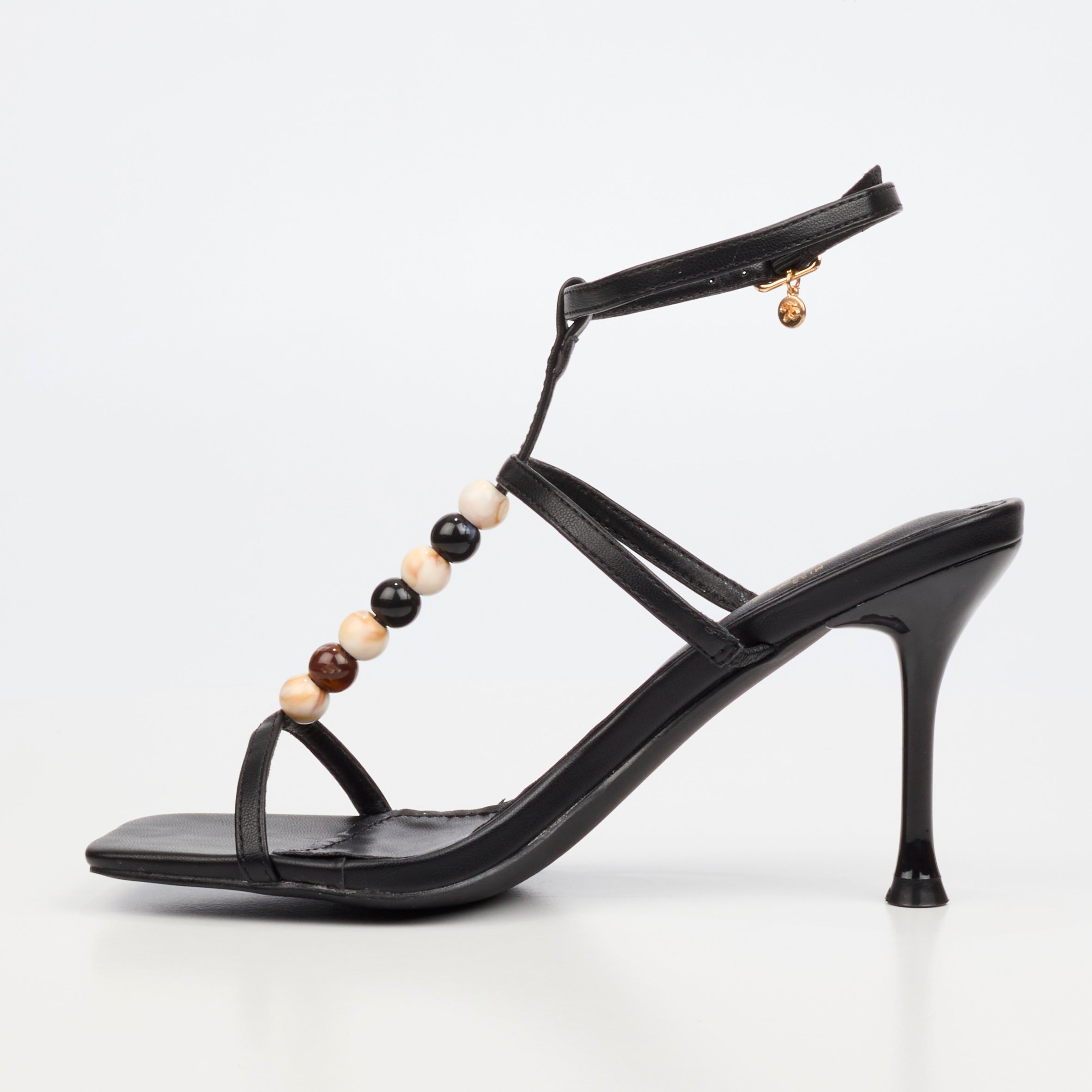 Miss Black Chanel 7 Heel - Black