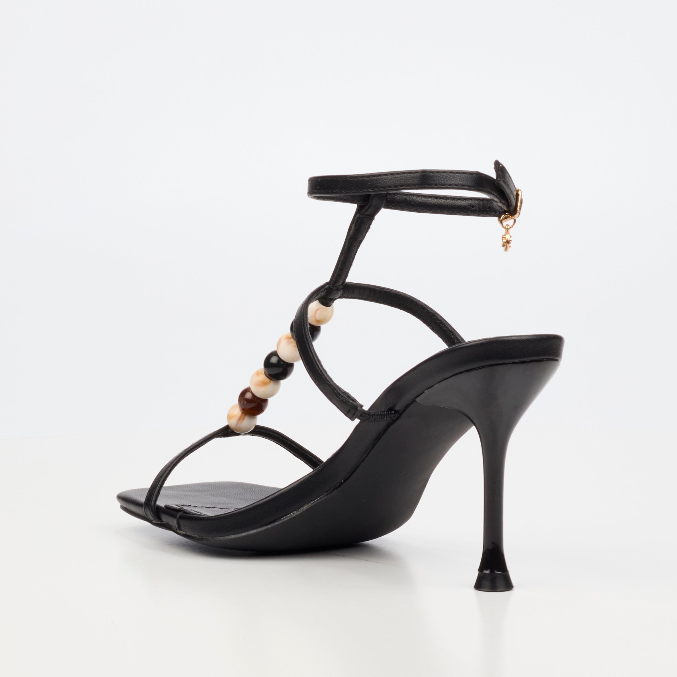 Miss Black Chanel 7 Heel - Black