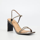 Butterfly Feet Charla 1 Heel - Pewter footwear Butterfly Feet