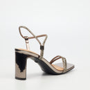 Butterfly Feet Charla 1 Heel - Pewter footwear Butterfly Feet