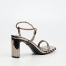 Butterfly Feet Charla 1 Heel - Pewter footwear Butterfly Feet