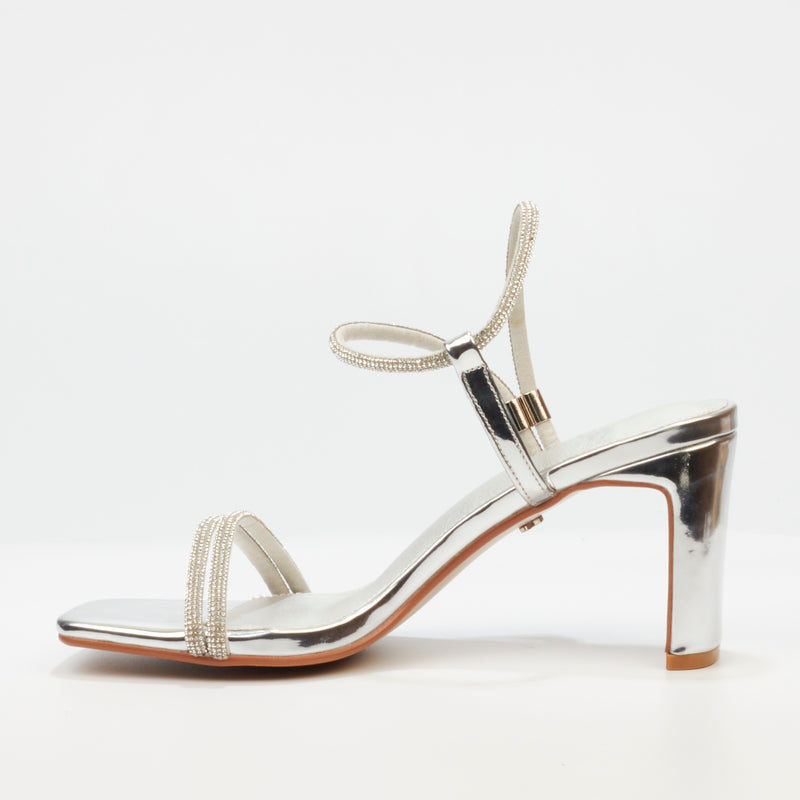 Butterfly Feet Charla 1 Heel - Silver footwear Butterfly Feet   