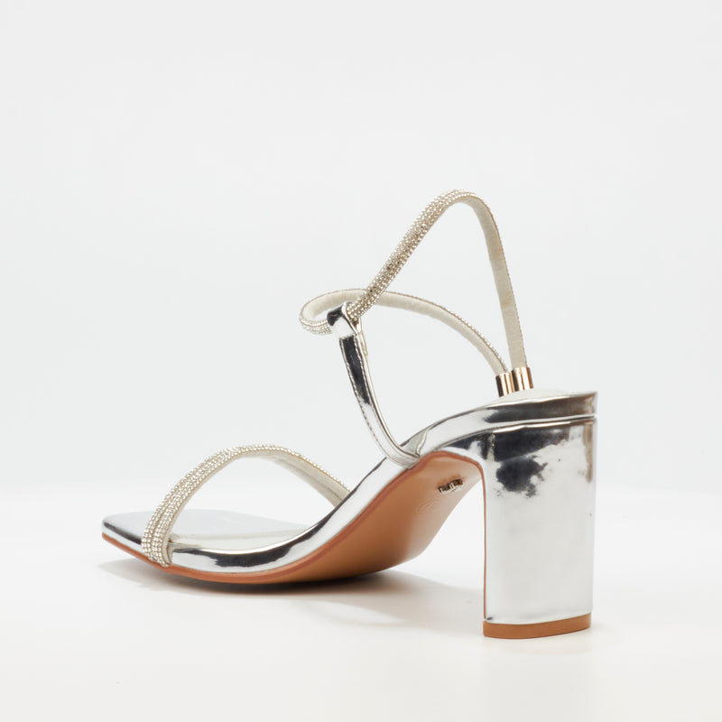 Butterfly Feet Charla 1 Heel - Silver footwear Butterfly Feet