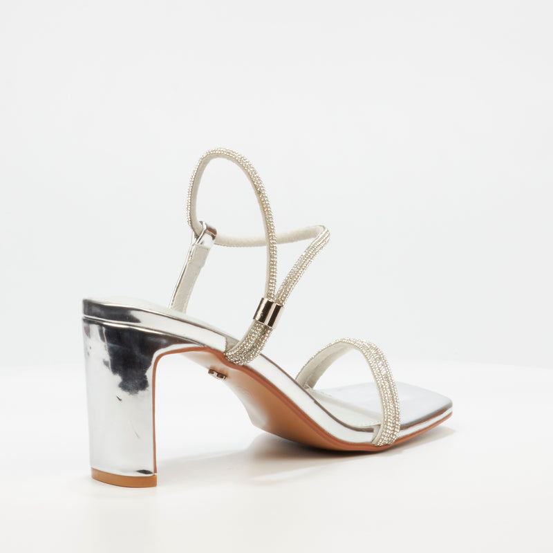 Butterfly Feet Charla 1 Heel - Silver footwear Butterfly Feet   