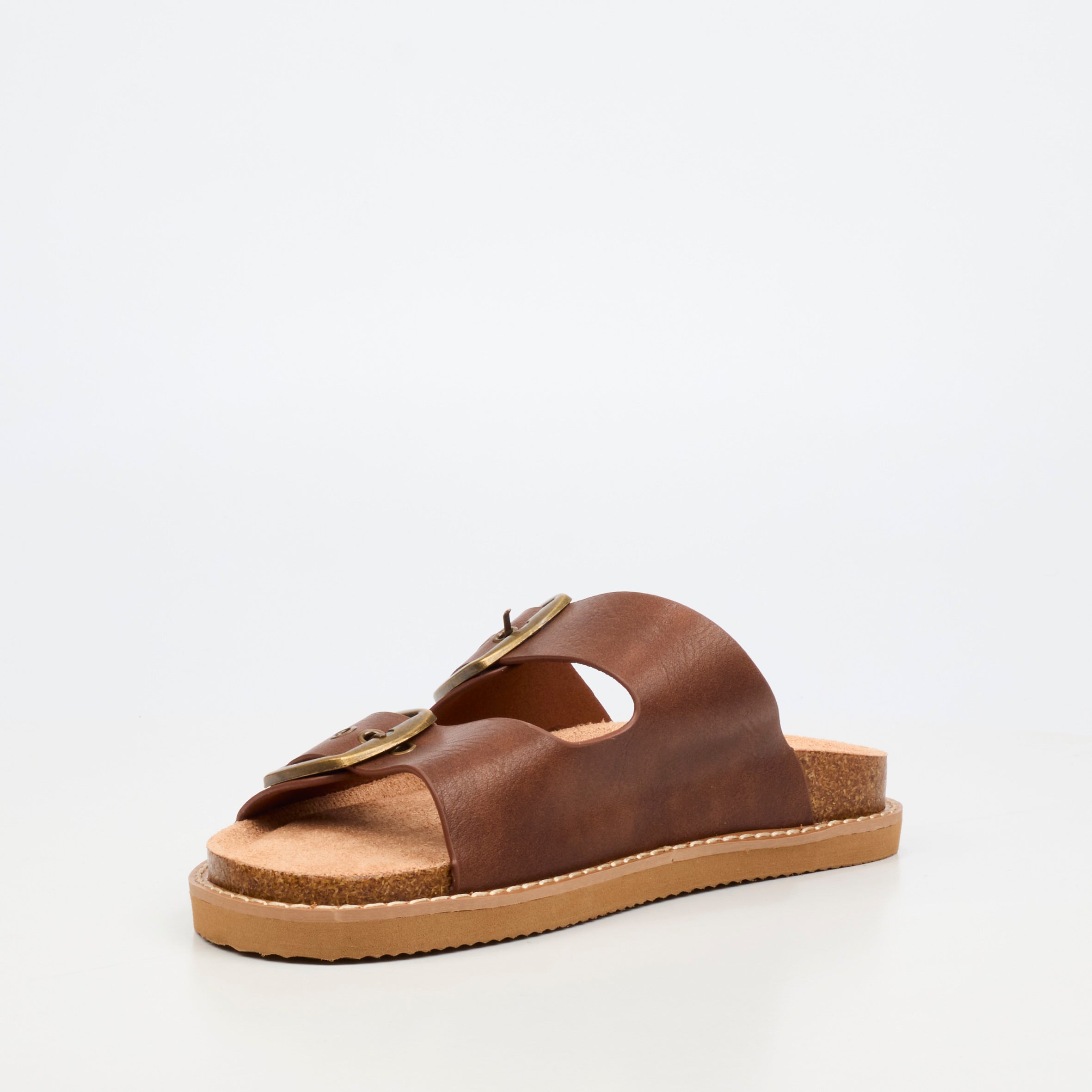 Butterfly Feet Charli 1 Flatform - Chocolate footwear Butterfly Feet
