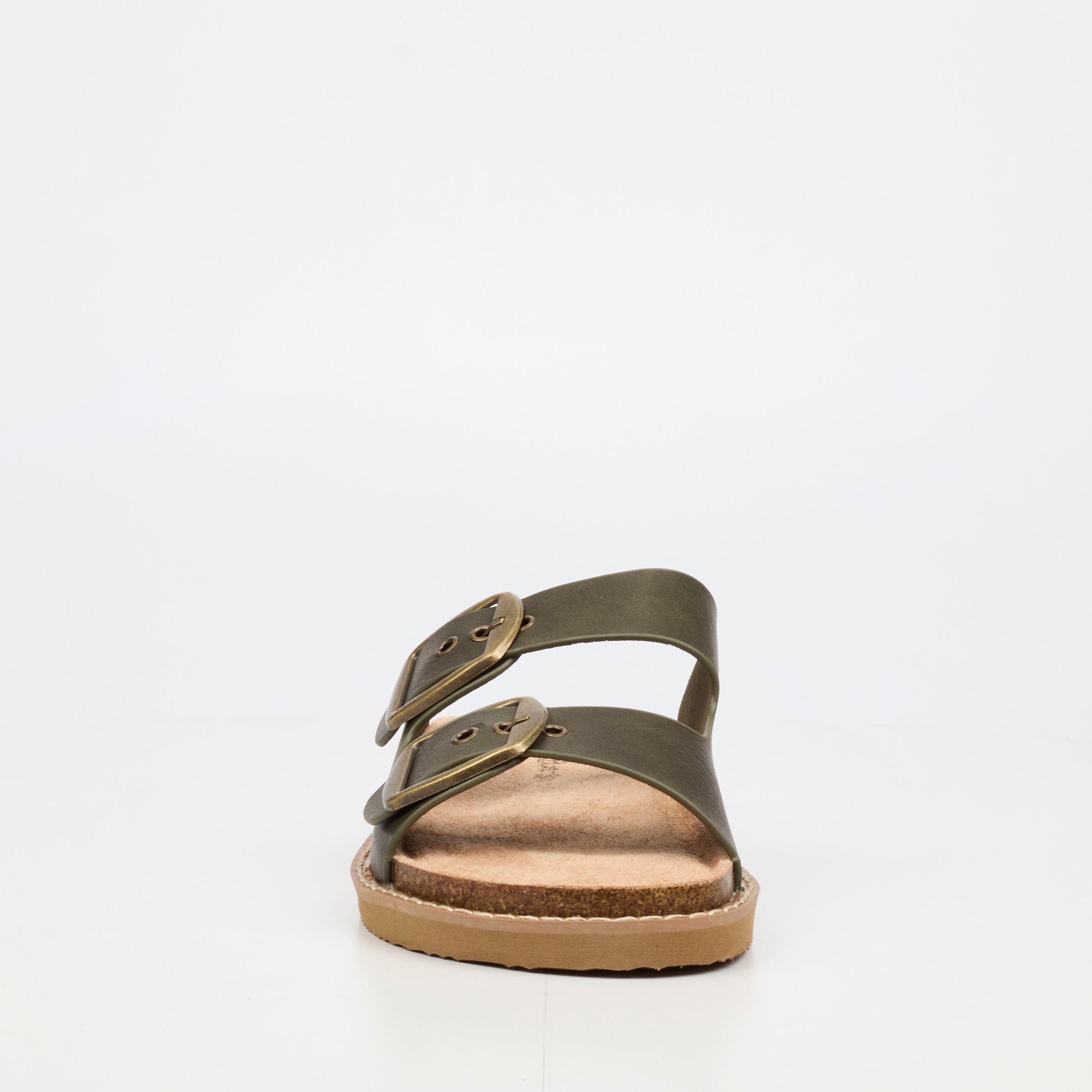Butterfly Feet Charli 1 Flatform - Olive footwear Butterfly Feet