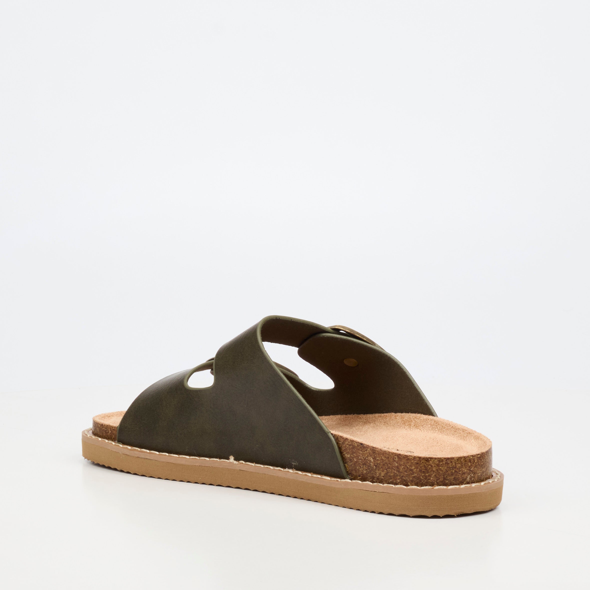 Butterfly Feet Charli 1 Flatform - Olive footwear Butterfly Feet