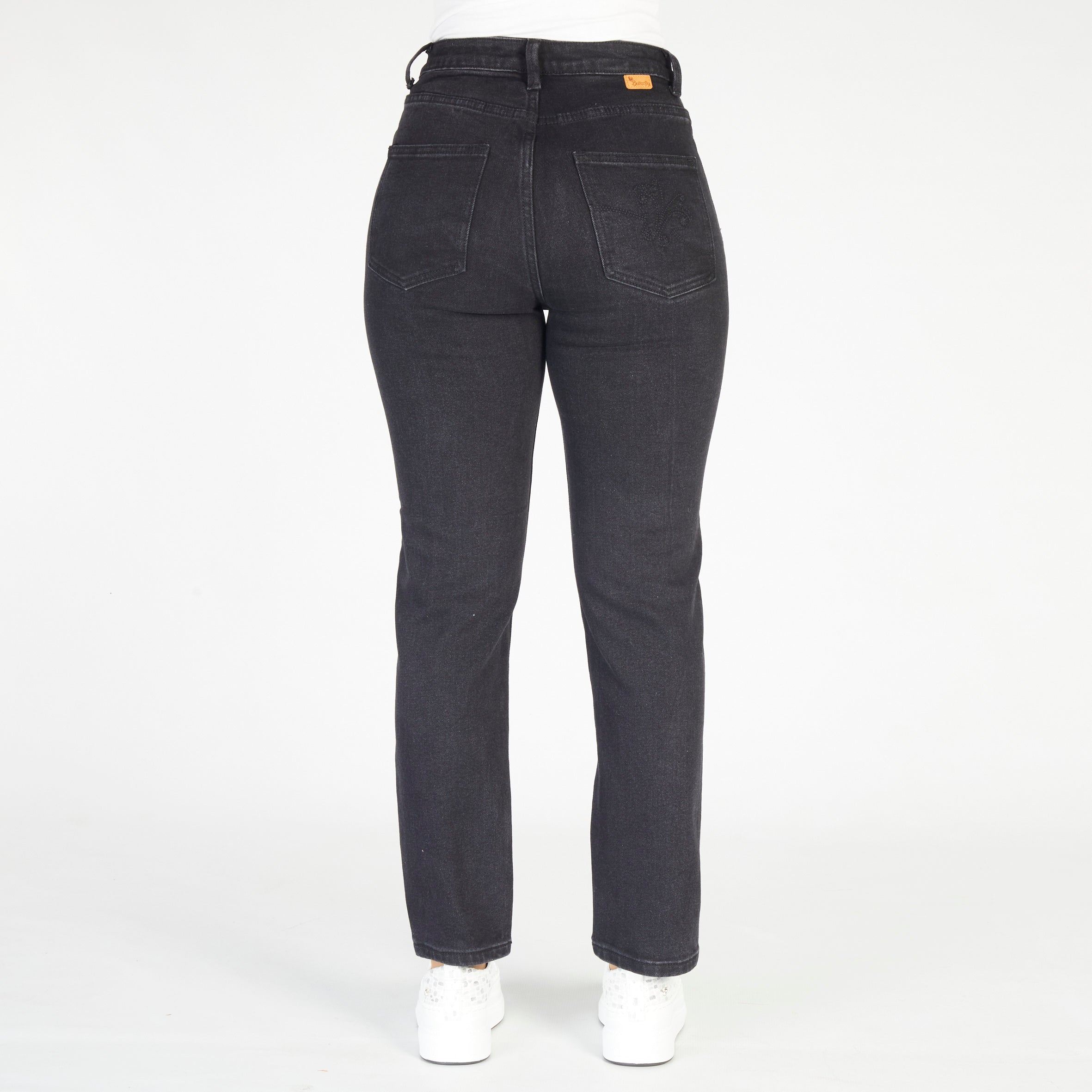 Butterfly Feet Chelsea 1 Jeans - Black apparel Butterfly Feet